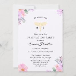 Nursing Graduation Invitation Photo | RN BSN Nurse Inbjudningar