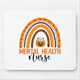 Nursing Halloween Pumpkin Rainbow Mental Health Nu Musmatta