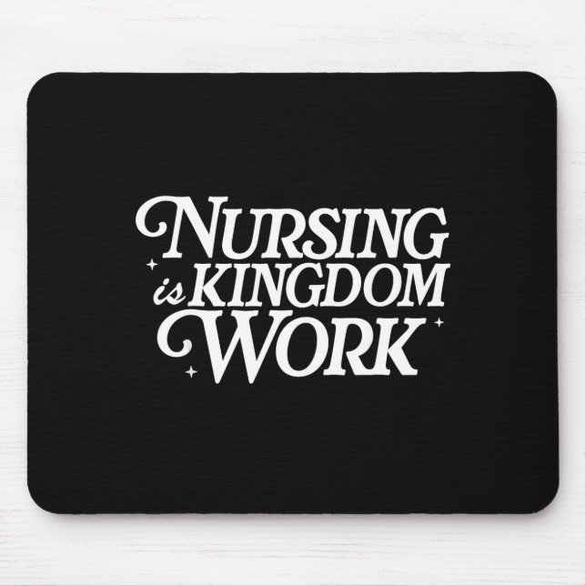 Nursing Is Kingdom Work Christian Faith Nurse Quot Musmatta (Framsidan)