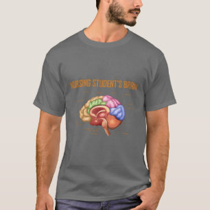 Nursing Student Brain T Shirt