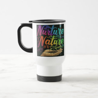 "Nurture Nature" Resekaffemug. Resemugg