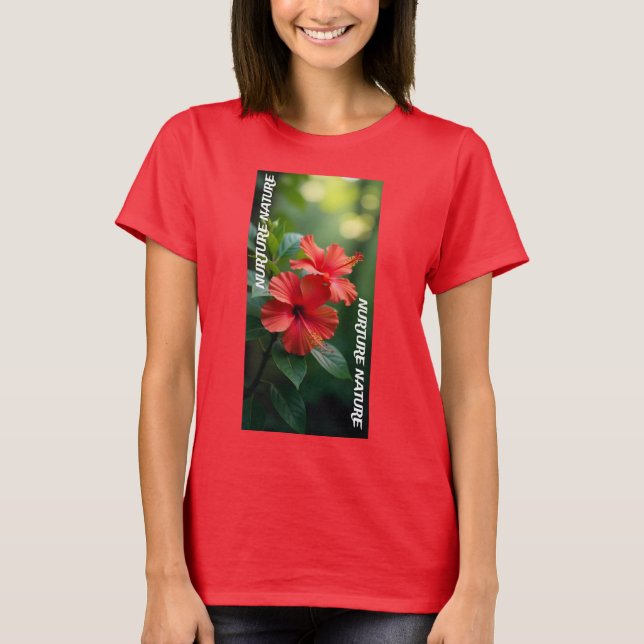 Nurture Nature T Shirt (Framsida)