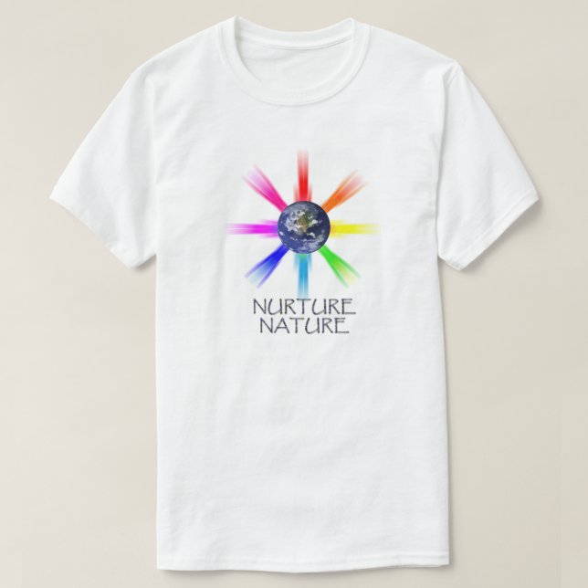 Nurture Nature Tee Shirt (Design framsida)