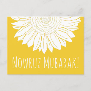 nuruz mubarak solros vykort