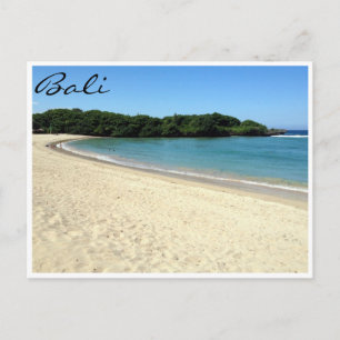 nusa dua strand vykort