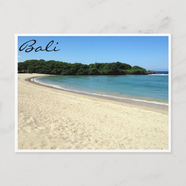 nusa dua strand vykort (Framsida)