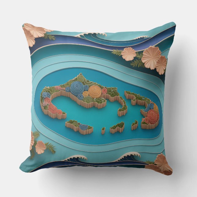 Nusa Islands Relief Kudde (Framsida)