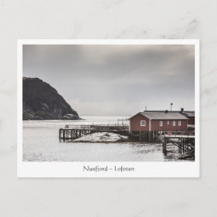 Nusfjord Lofoten Norge Vykort