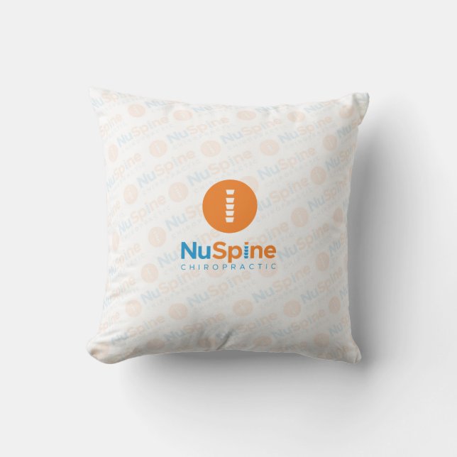 NuSpine Stack-Logotyp  Kudde (Framsida)