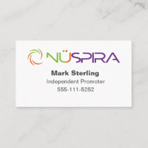 NuSpira Affärskort