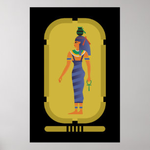 Nut egyptisk gudinna affisch