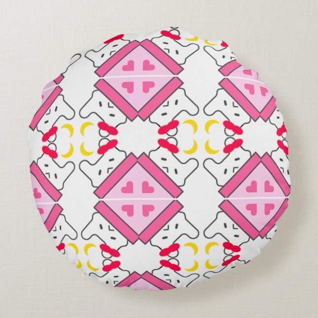 Nutan Rund Kudde (Baksidan)