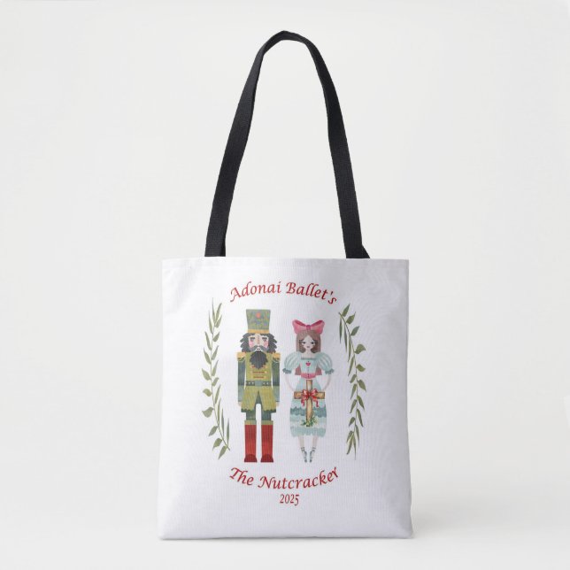 Nutcracker 2025 Tote Bag Tygkasse (Framsida)