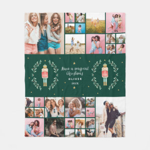 Nutcracker 29-fotomodern, minimal julpark fleecefilt