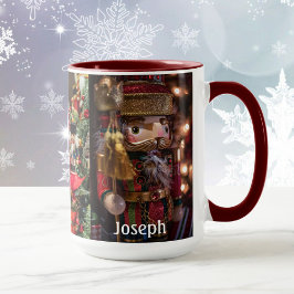 Nutcracker Add Namn jul Coffee Gift Mugg