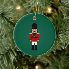 Nutcracker, anpassa julgransprydnad keramik