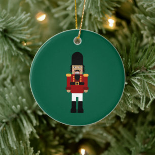 Nutcracker, anpassa julgransprydnad keramik