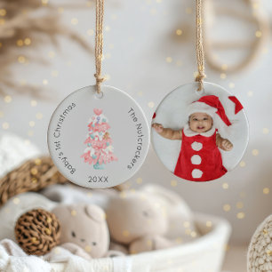Nutcracker Baby Julgran Fotto 1 st Julgransprydnad Keramik
