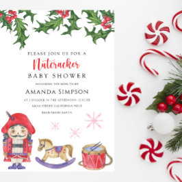 Nutcracker Babyduschinbjudan Inbjudningar