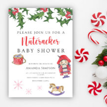 Nutcracker Babyduschinbjudan