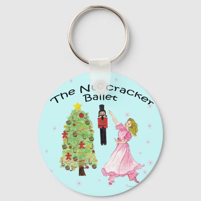 Nutcracker Balett Classic 09 Nyckelring (Framsida)