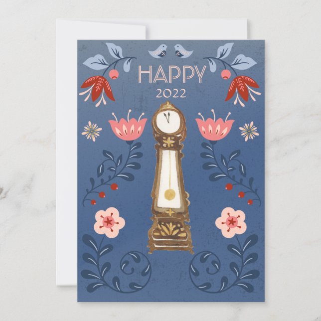 Nutcracker Balett Golvur Fotografi Inbjudningar (Framsida)