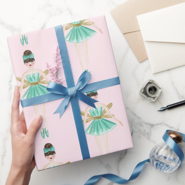Nutcracker Ballerina, Mint och  Presentpapper (Gifting)