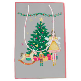 Nutcracker Ballerina Watercolor jul