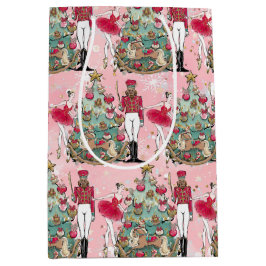 Nutcracker Ballet Ballerina Helgdag Gift Bag