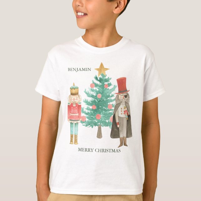 Nutcracker Ballet Bilder T Shirt (Framsida)