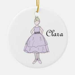 Nutcracker Ballet Clara Keepsakes Ornament