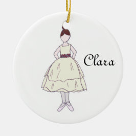 Nutcracker Ballet Clara Keepsakes Ornament