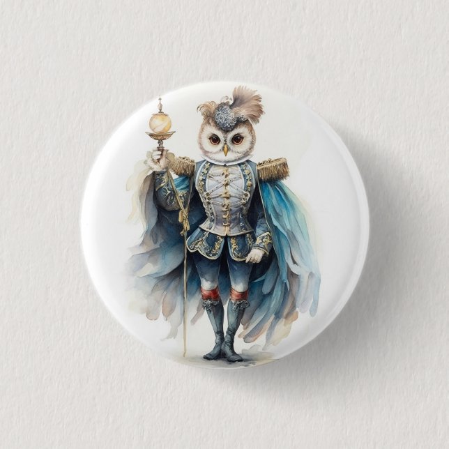 Nutcracker Ballet, Drosselmeyer Owl Knapp (Framsida)