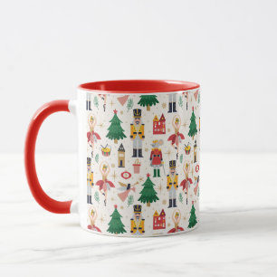 Nutcracker Ballet Helgdag Mönster Mugg