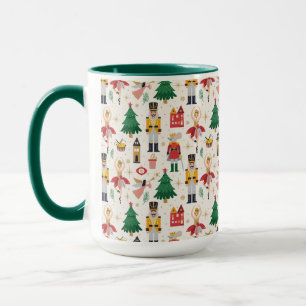 Nutcracker Ballet Helgdag Mönster Mugg