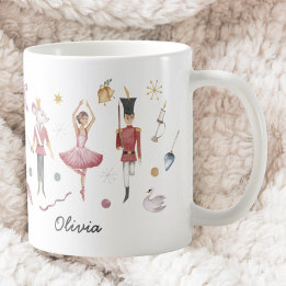 Nutcracker Ballet Jallet Jul Festive Ballerina Gif Kaffemugg