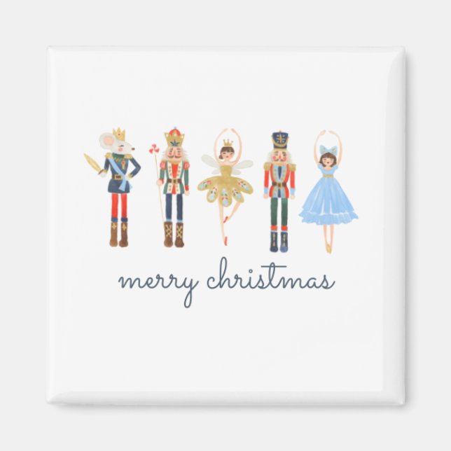 Nutcracker Ballet jul Magnet (Framsidan)