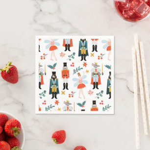 Nutcracker Ballet jul Party Pappersservett
