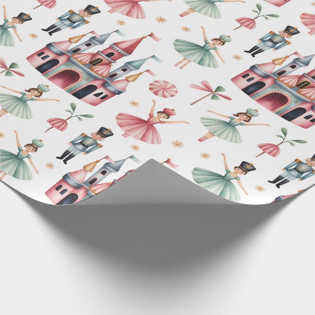 Nutcracker Ballet jul Presentpapper (Hörn)