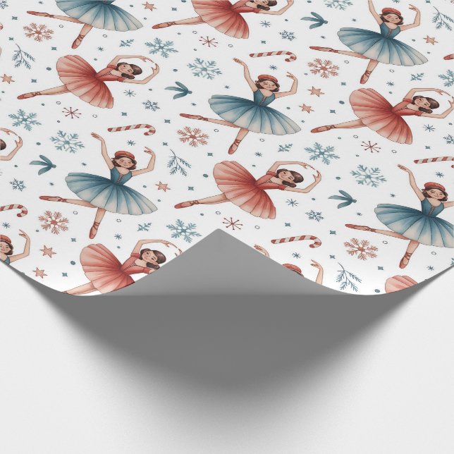 Nutcracker Ballet jul Presentpapper (Hörn)