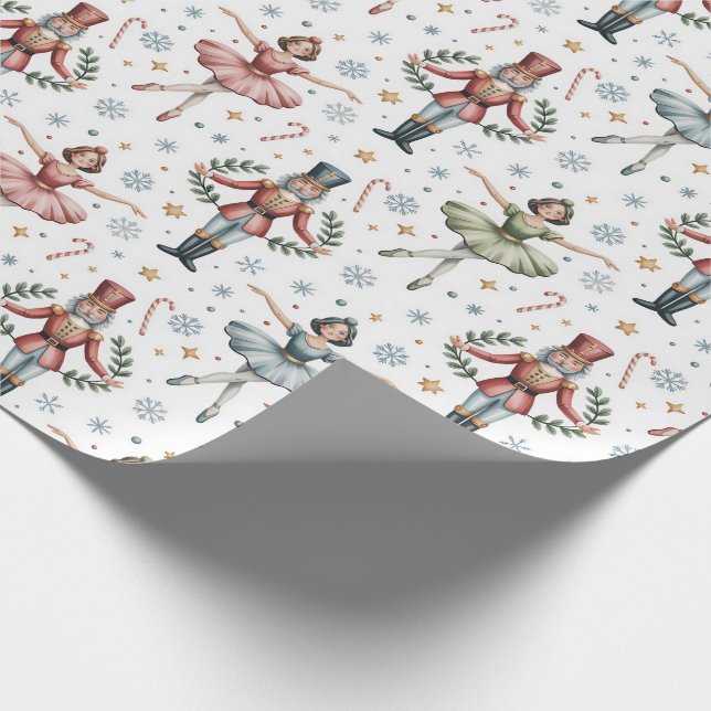 Nutcracker Ballet jul Presentpapper (Hörn)
