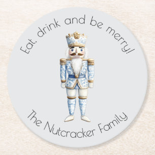 Nutcracker Ballet jul Underlägg Papper Rund