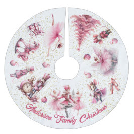 Nutcracker Ballet Julgransmatta Borstad Polyester