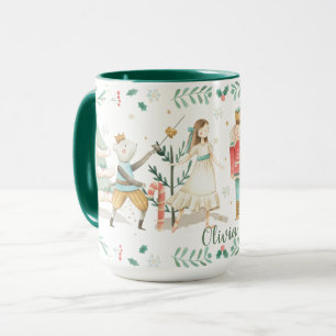 Nutcracker Ballet julklapp - julklapp Namn Mugg