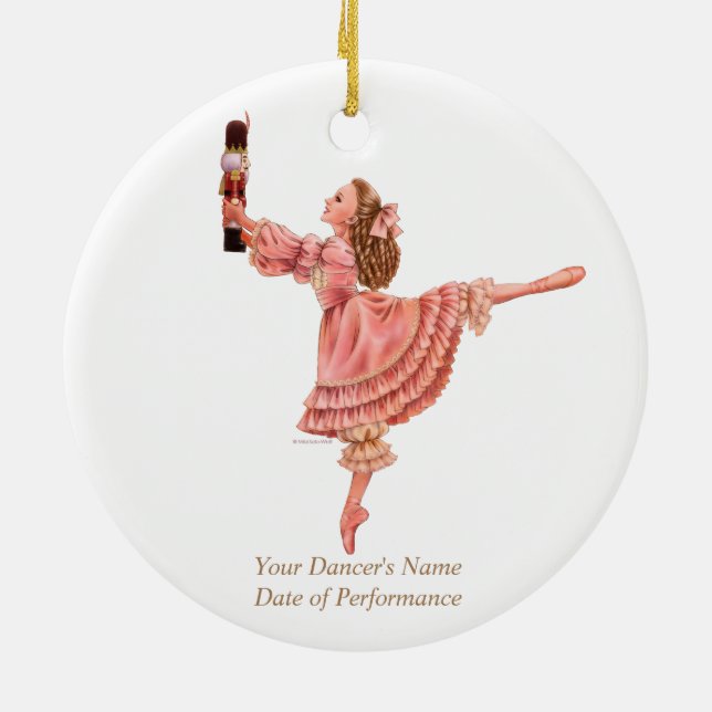 Nutcracker Ballet Keepsakes Ornament (Baksidan)