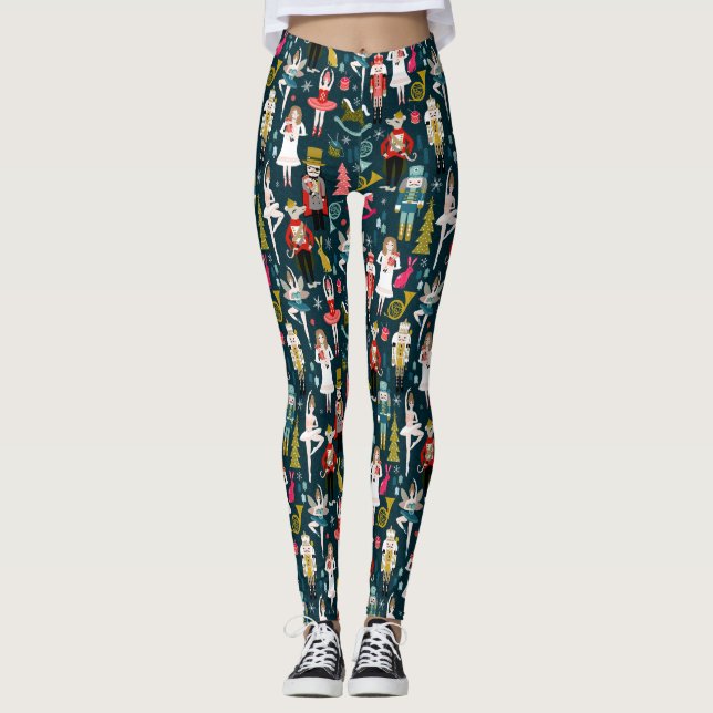 Nutcracker Ballet Leggings (Framsida)