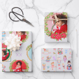Nutcracker Ballet Papper julfotopappning