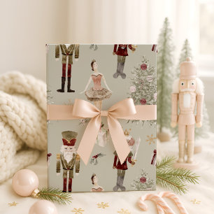 Nutcracker Ballet Papper julinsvällning Presentpapper