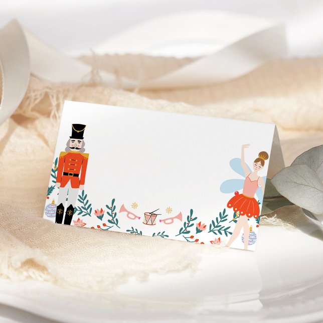 Nutcracker Ballet Party Modern Placeringskort (Skapare uppladdad)