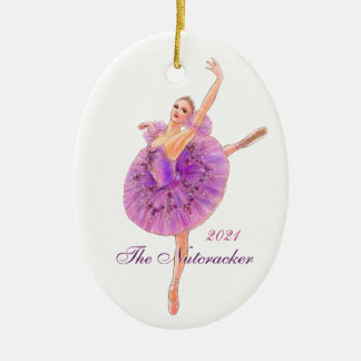 Nutcracker Ballet Socker Plum Fairy Ornament